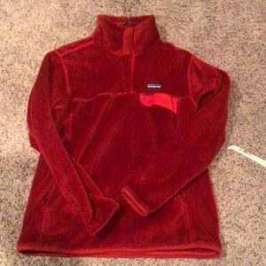 Red Patagonia jacket